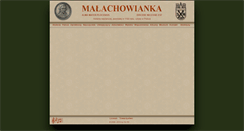 Desktop Screenshot of historia.malachowianka.pl